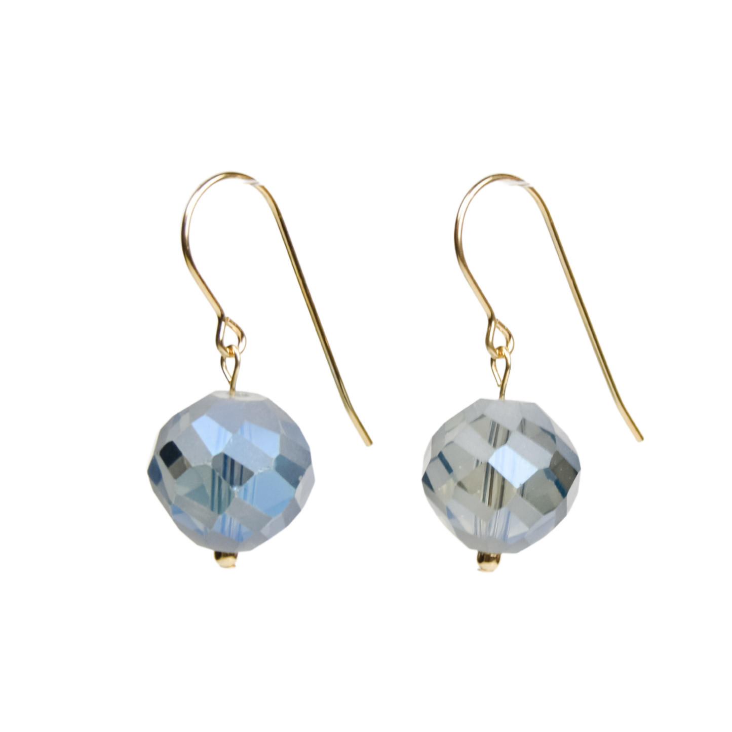 Glass Disco Earrings