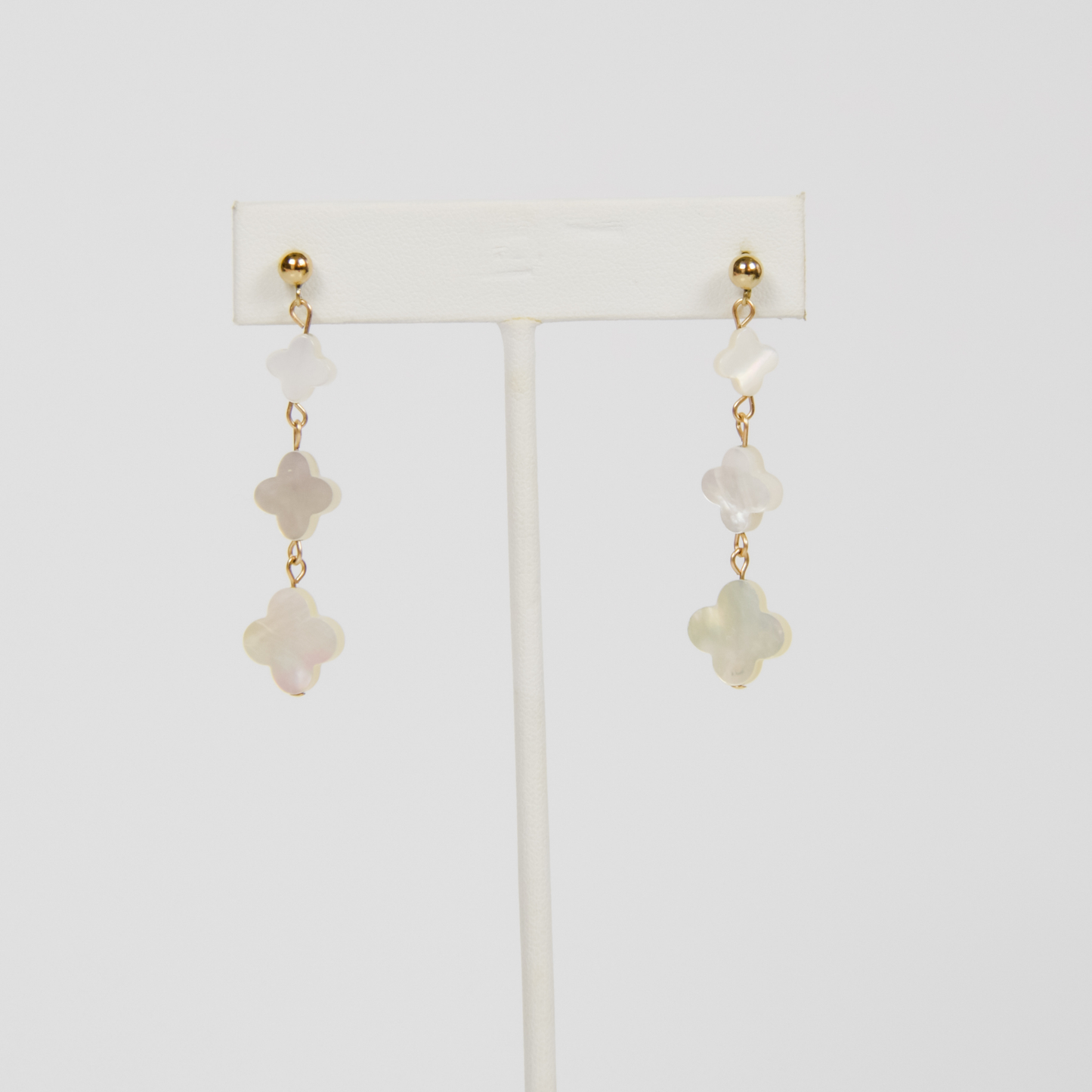 Floral Mother of Pearl Earrings