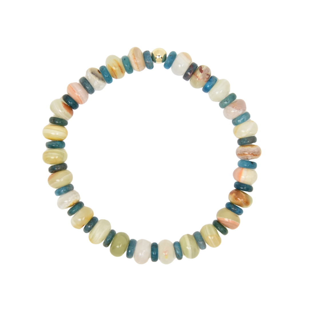 Calcite & Blue Bracelet