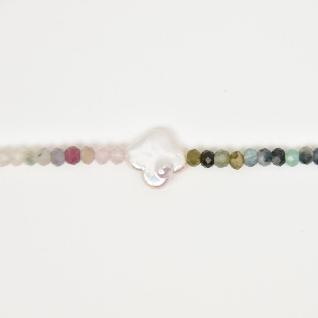 Clover Tourmaline Necklace