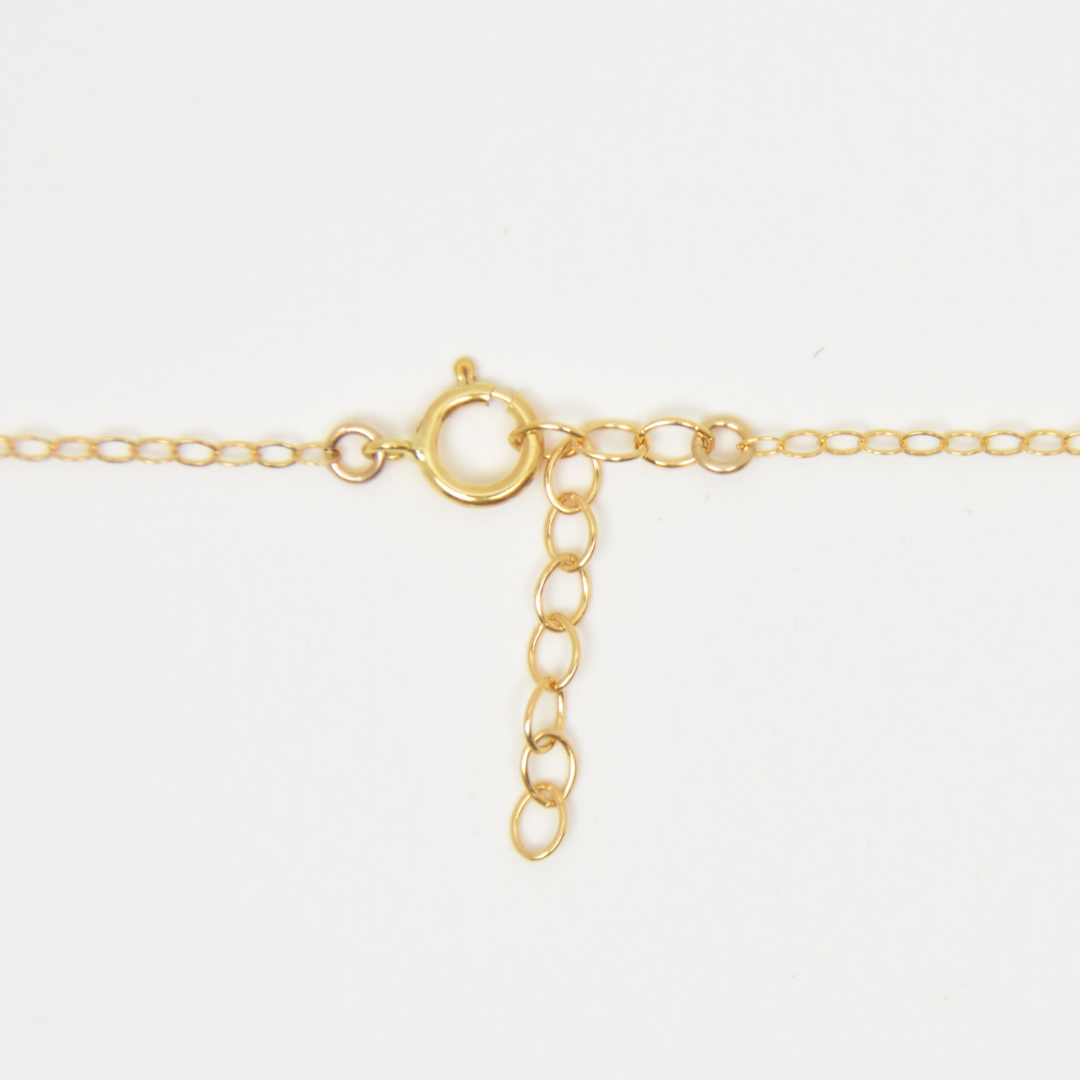 Square Moonstone Necklace