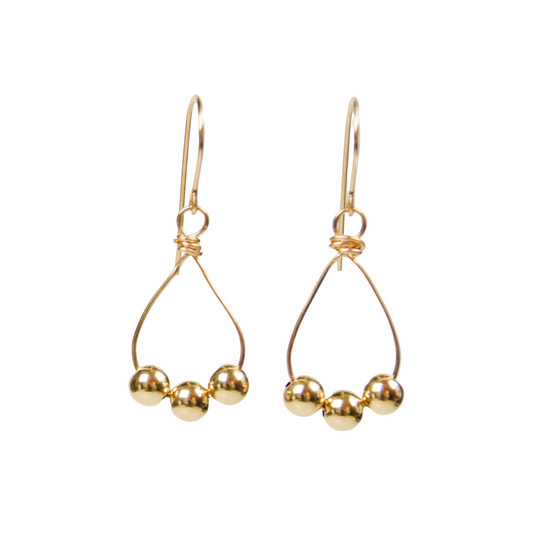 Golden Tears Earrings