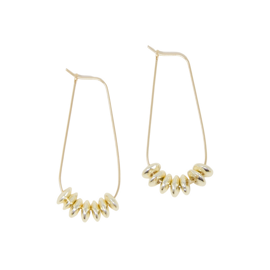 Golden Spike Earrings