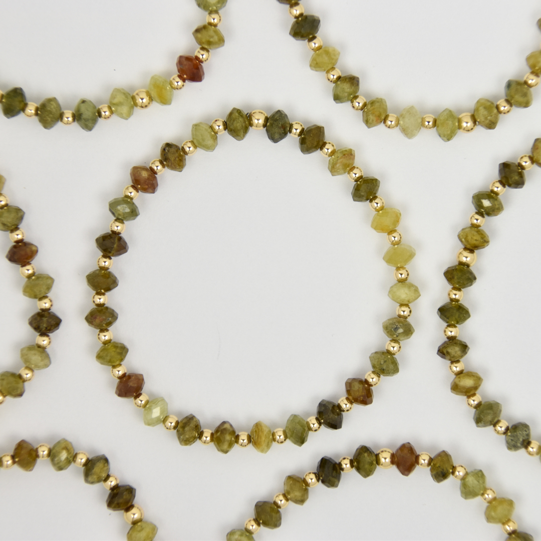 Graceful - Green Garnet