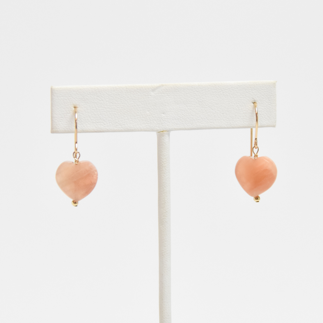 Peach Love Earrings