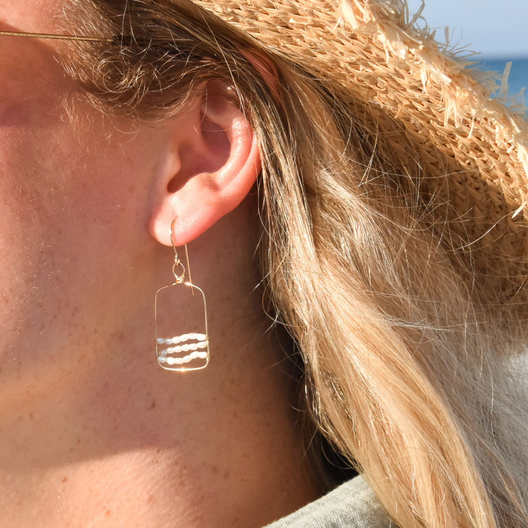 Wave Break Earrings