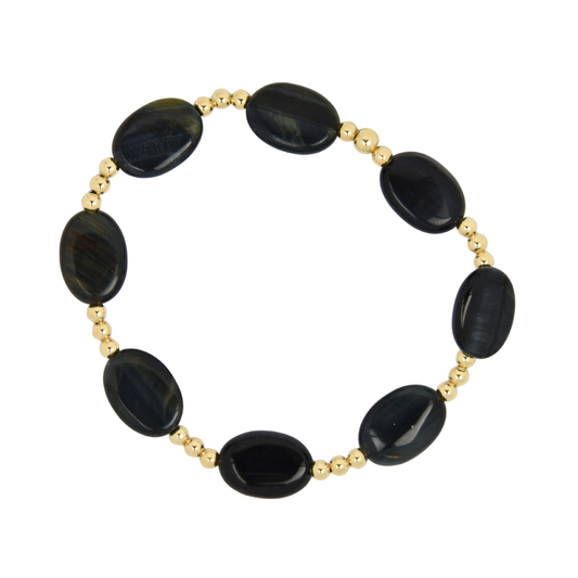 Tigers Eye Oval Bracelet