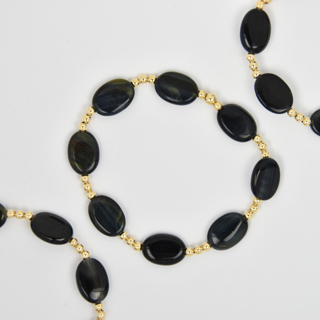 Tigers Eye Oval Bracelet
