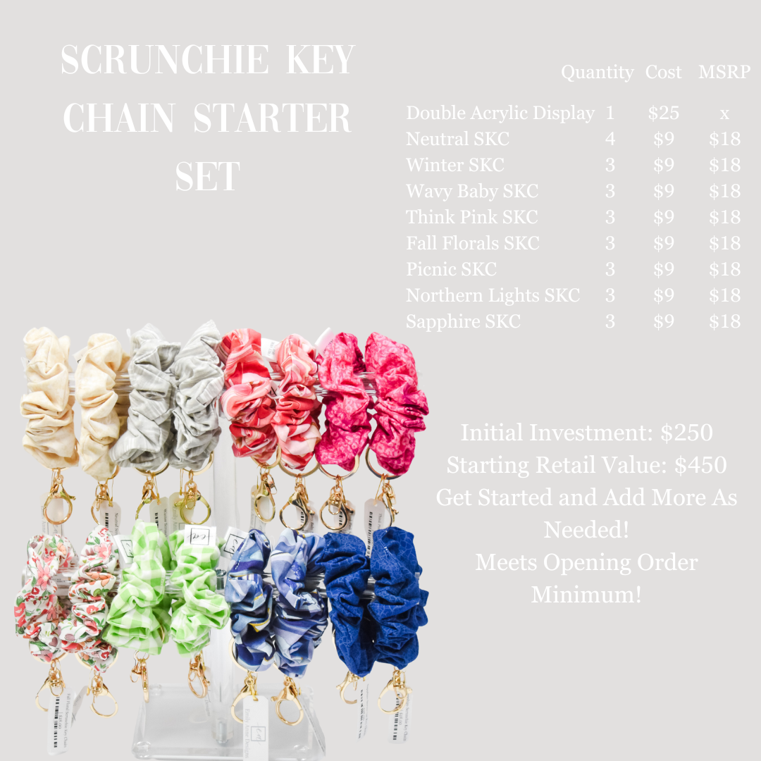 Scrunchie Key Chain Starter Set