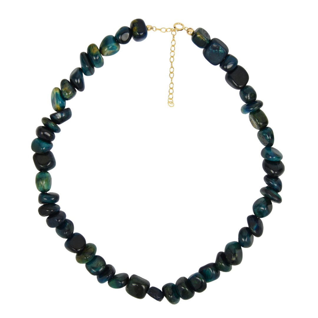 Green Tigers Eye Necklace