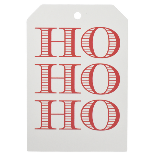 Ho Ho Ho Gift Tag