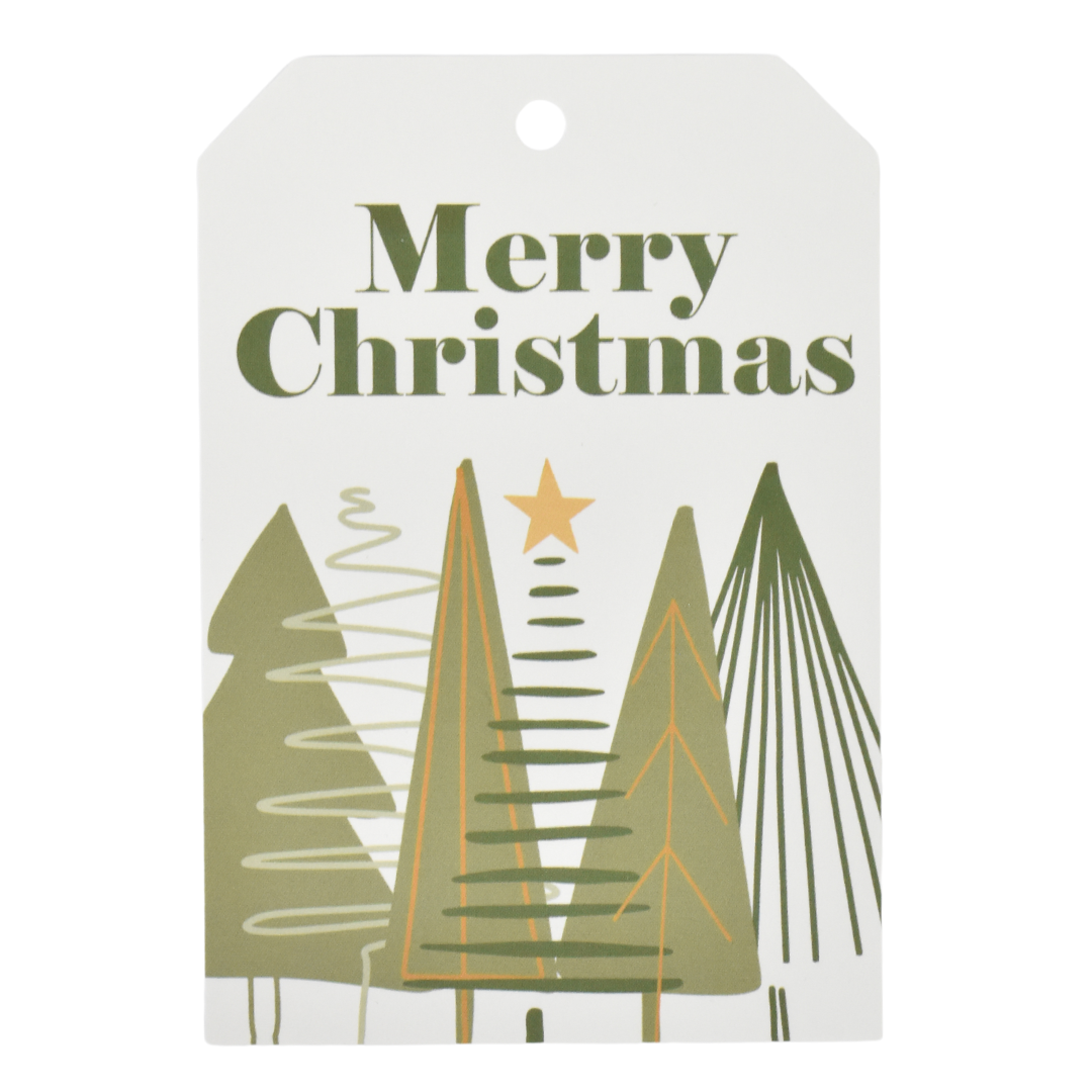 Christmas Forest Gift Tag