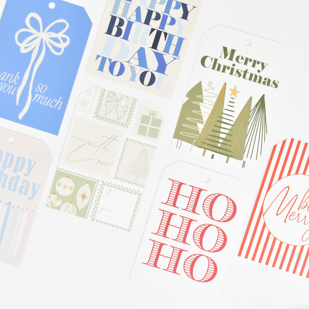 Christmas Forest Gift Tag