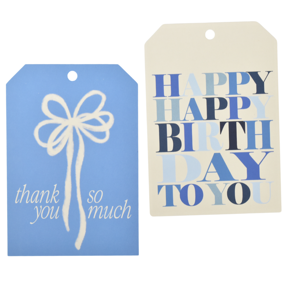 Happy Happy Birthday Gift Tag