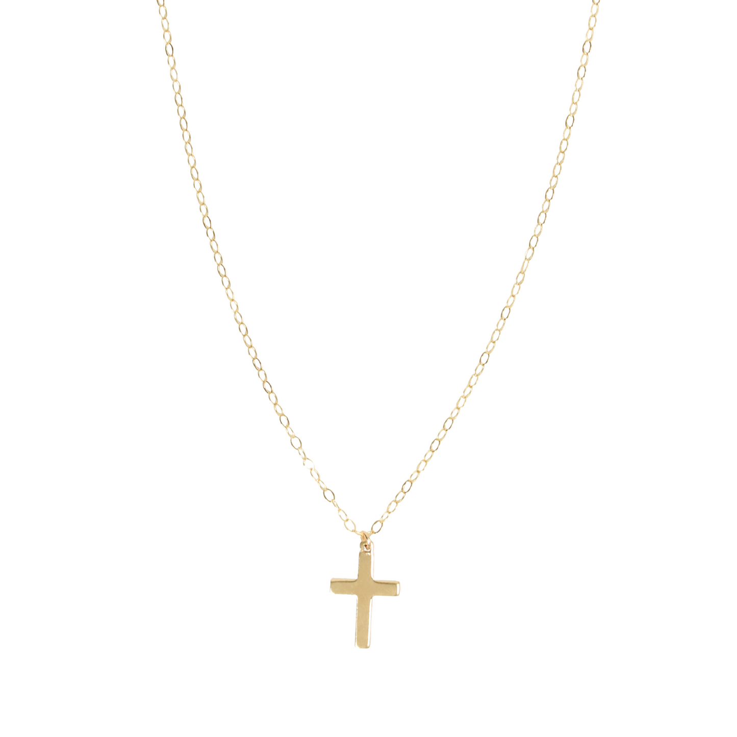 Simple Cross Necklace