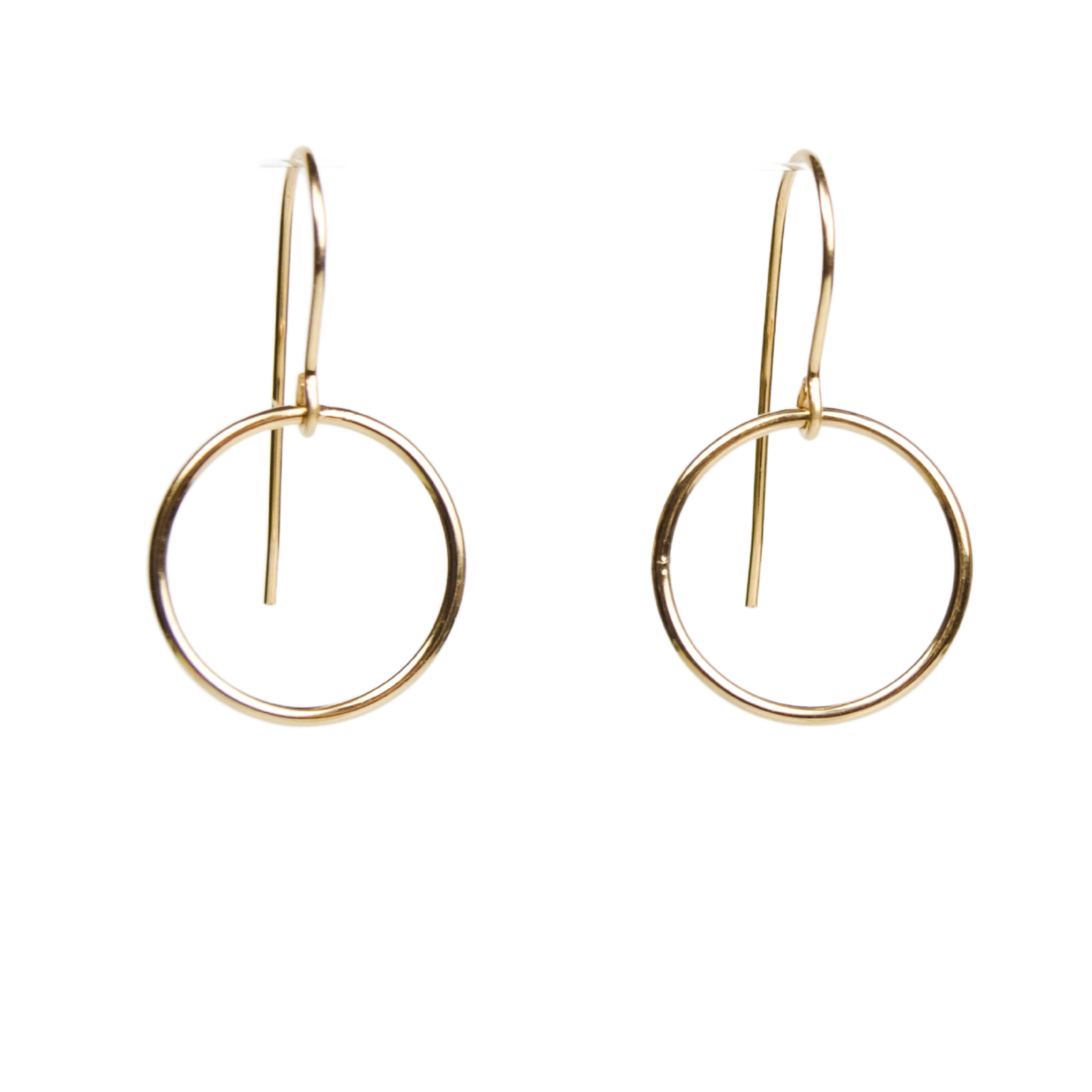 Simple Circle Earrings