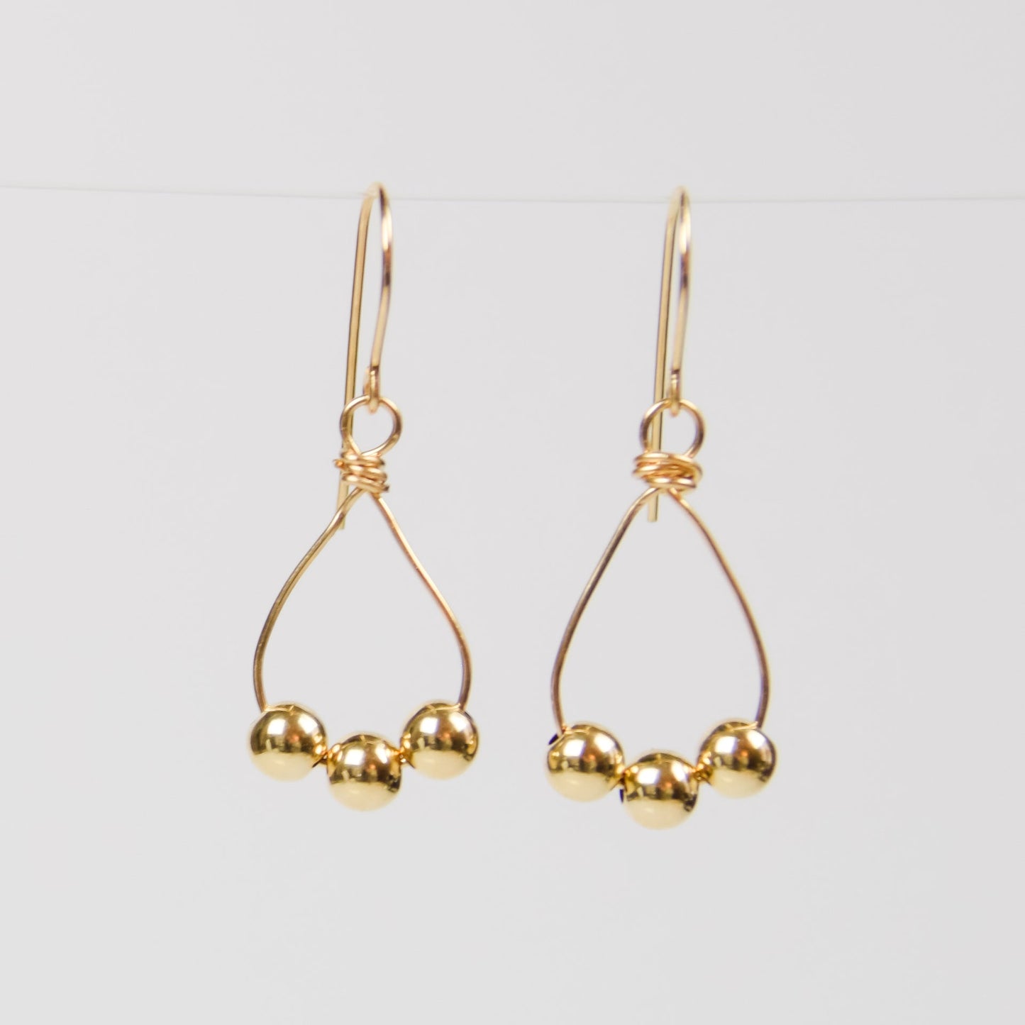 Golden Tears Earrings