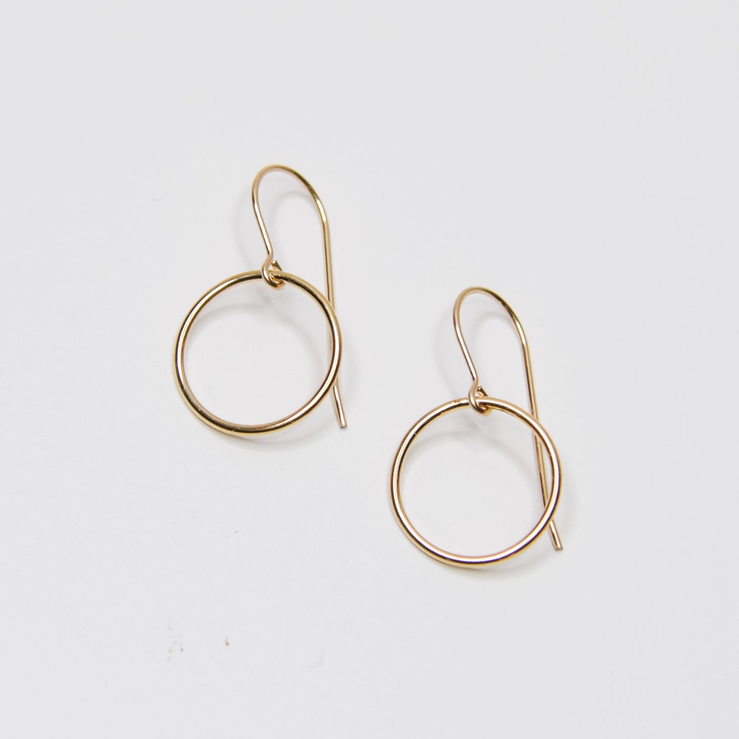 Simple Circle Earrings