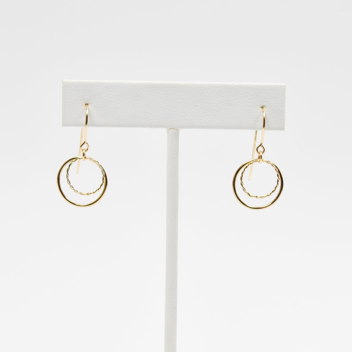 Double Circle Earrings