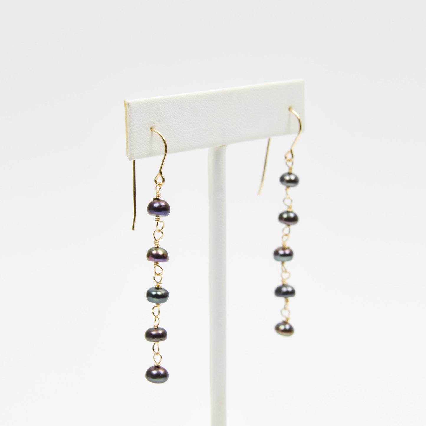 Peacock Pearl Earrings