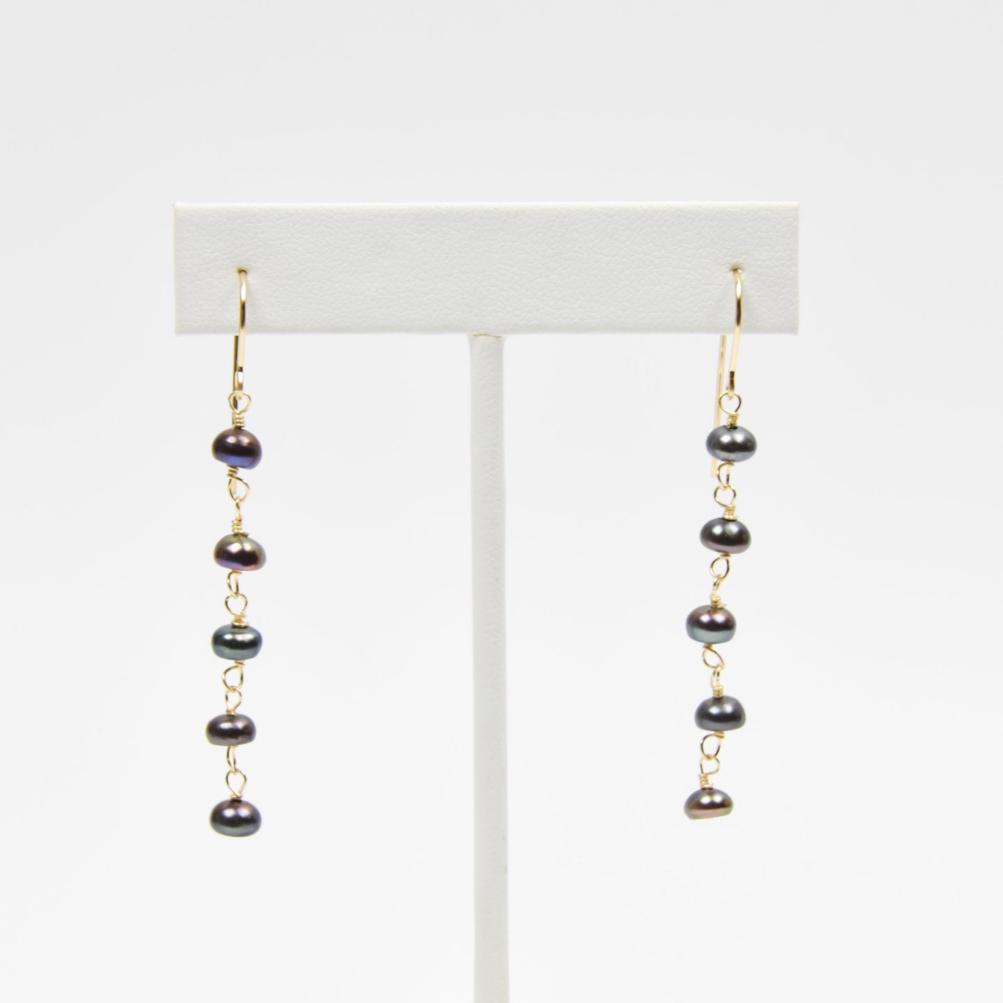 Peacock Pearl Earrings