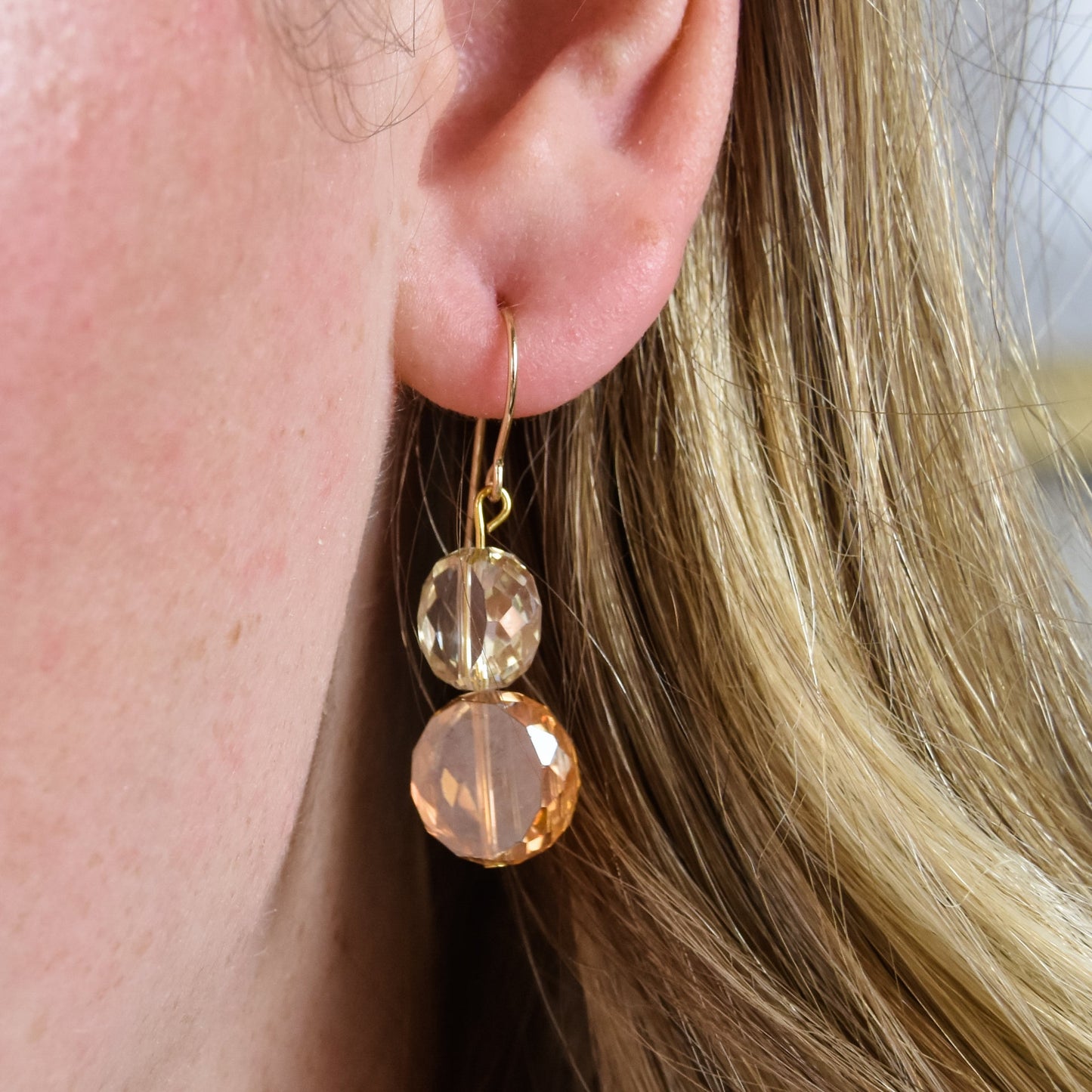 Champagne Earrings