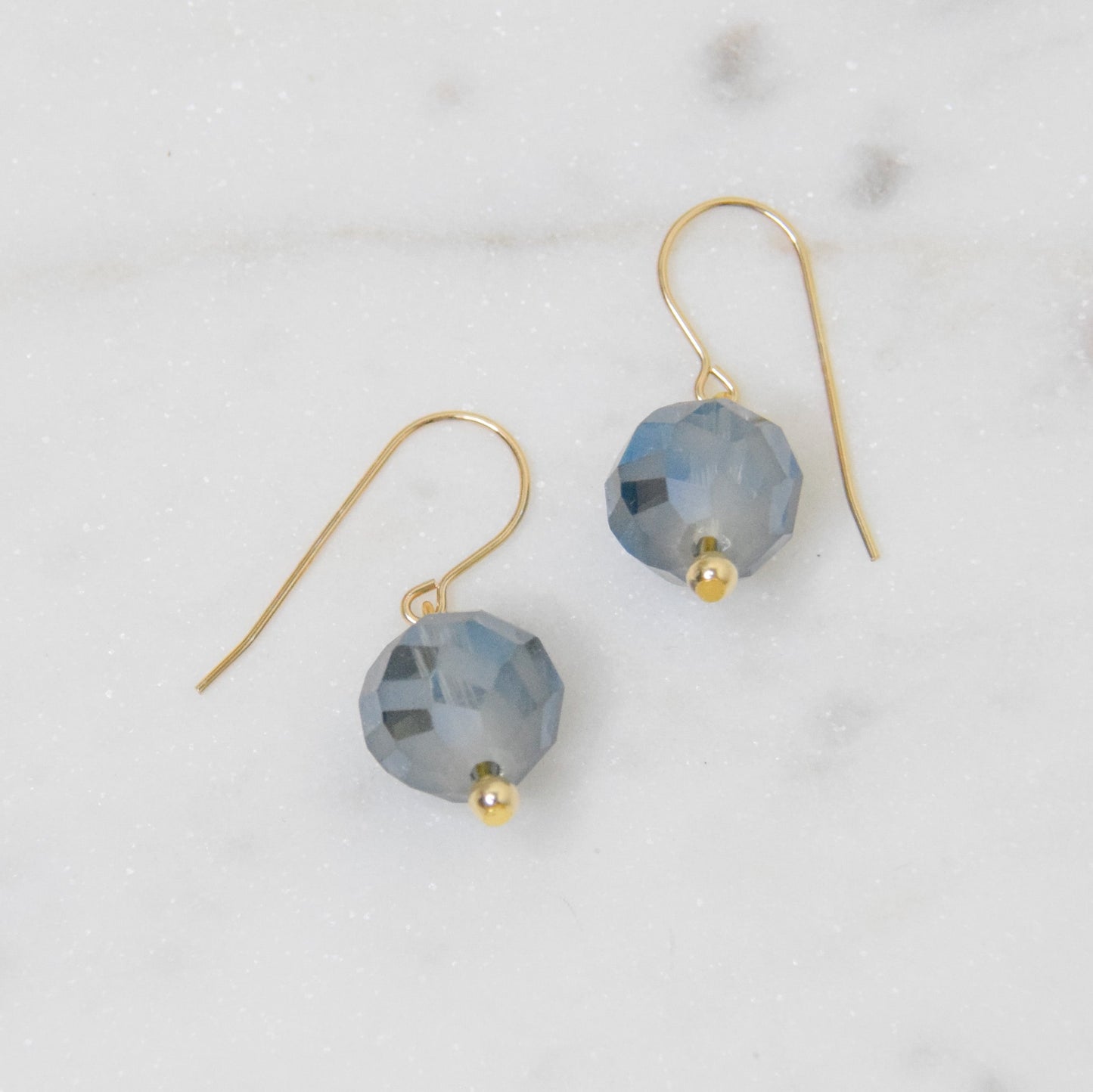 Glass Disco Earrings