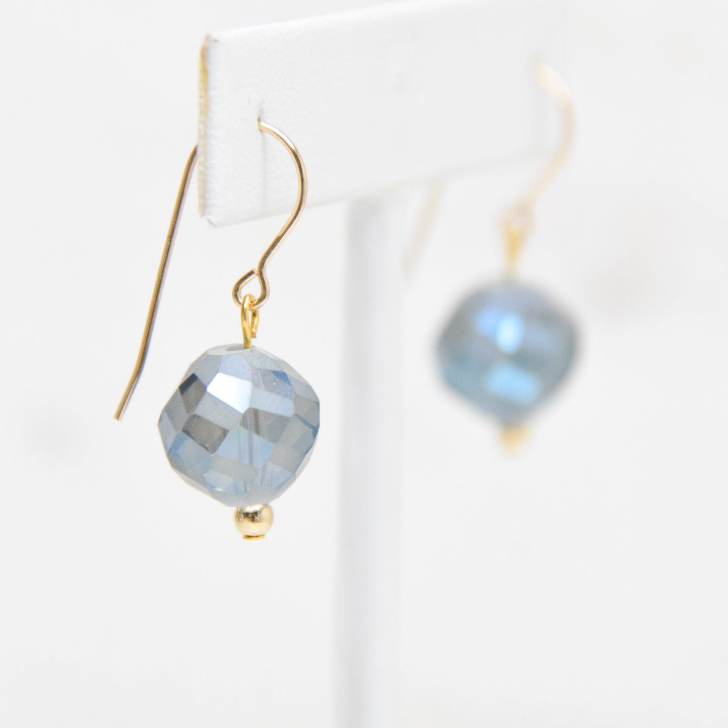 Glass Disco Earrings