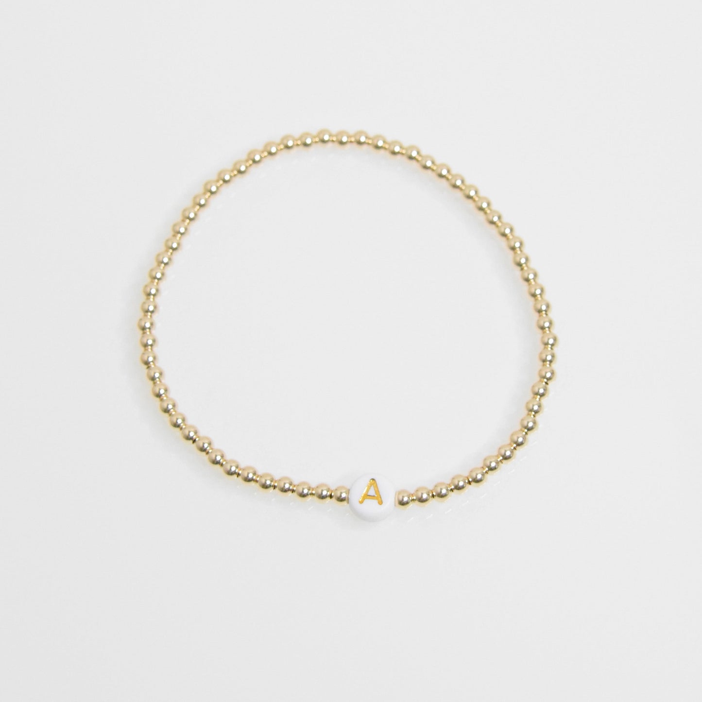 Gold Initial Bracelet