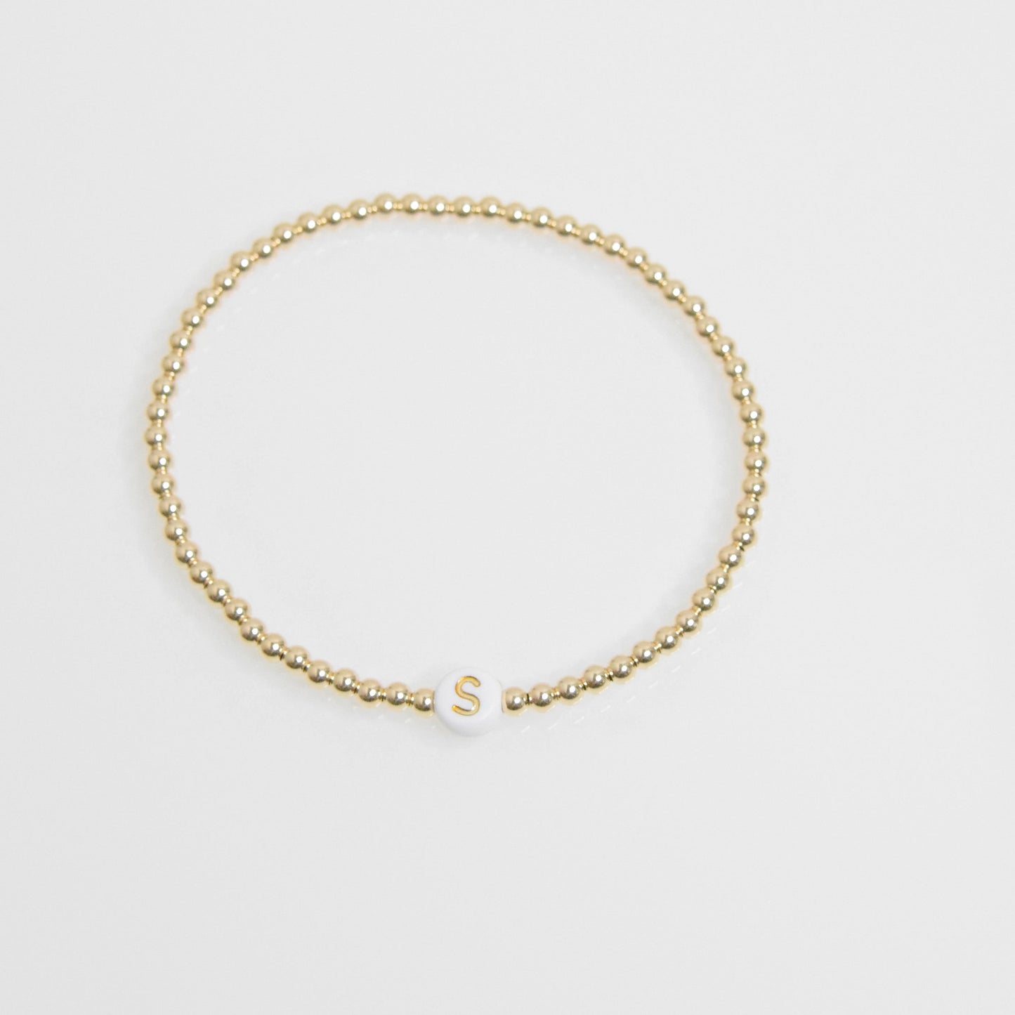 Gold Initial Bracelet