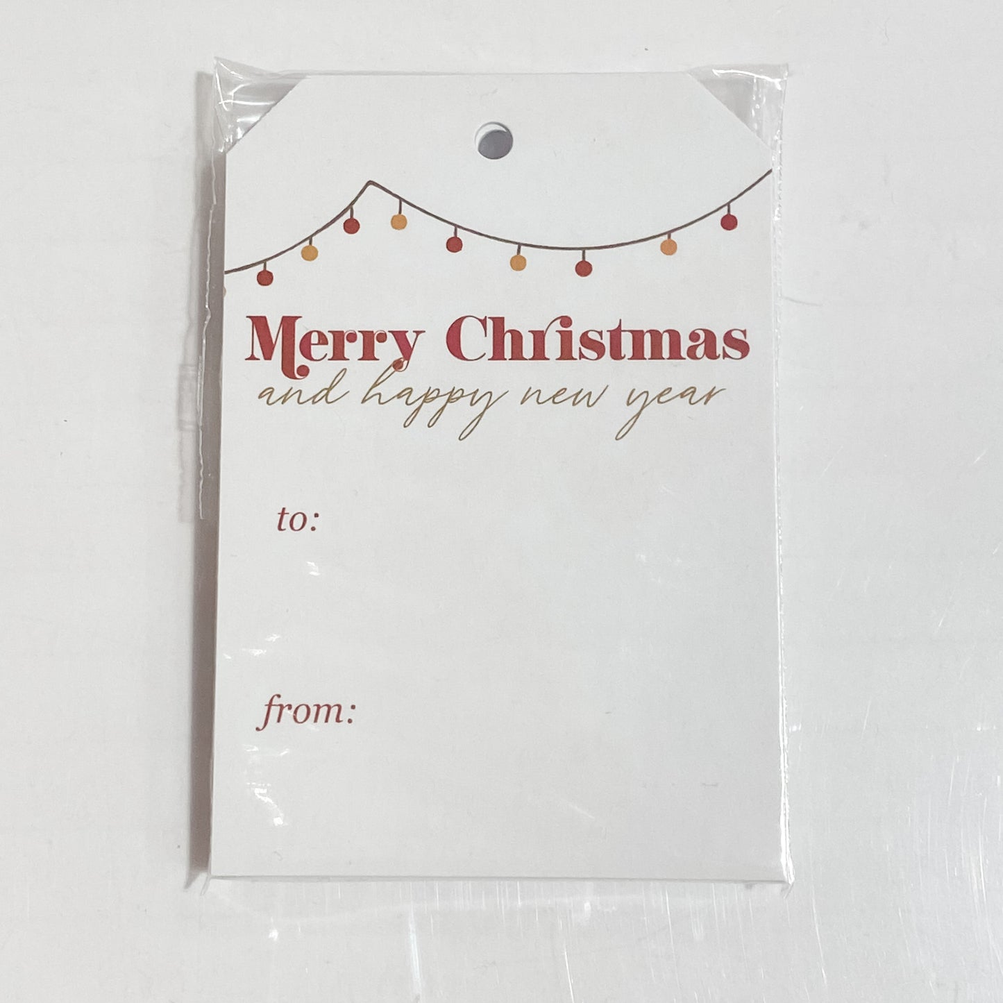 Festive Garland Gift Tag