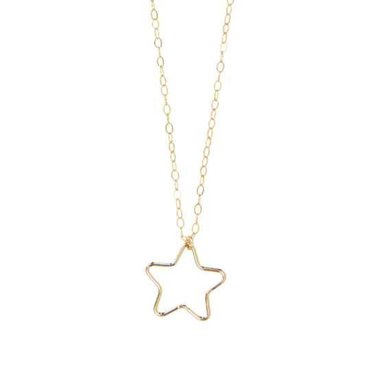 Open Star Necklace