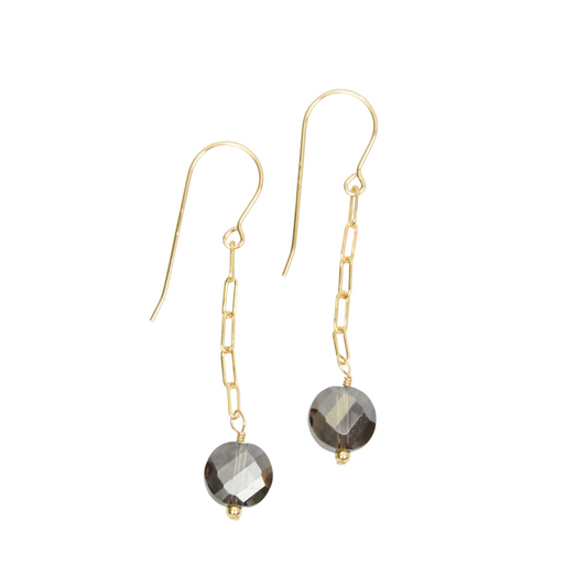 Smokey Night Earrings