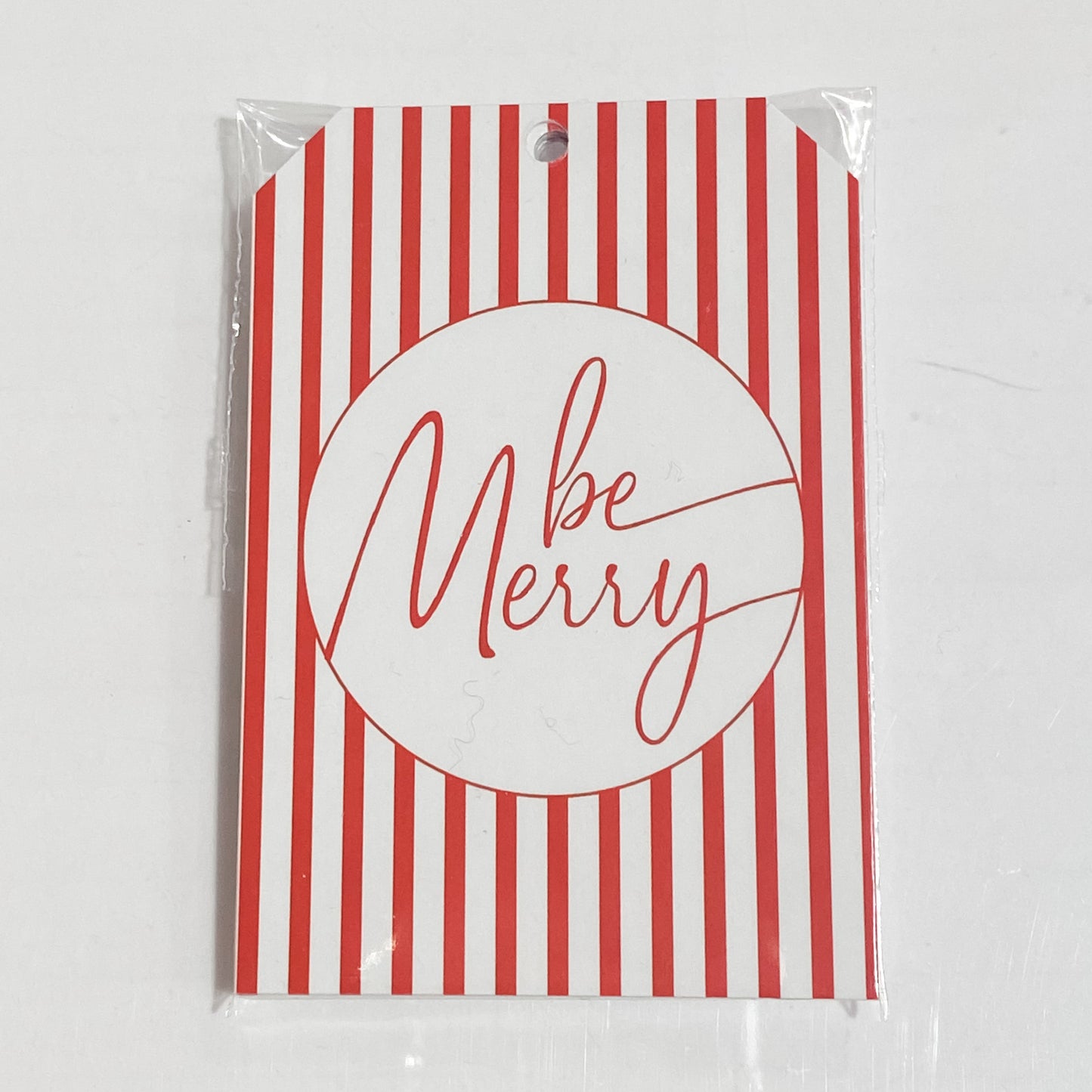 Be Merry Gift Tag